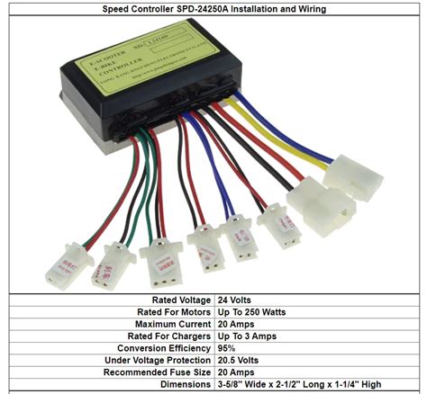 V W L D Toy Scooter Electric Bicycle Speed Controller Volt