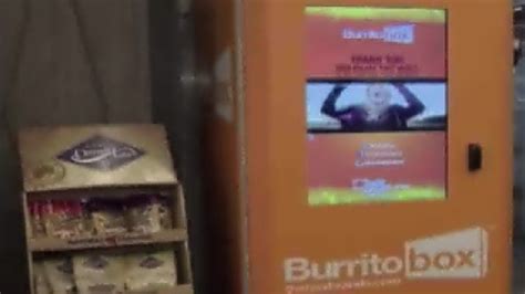 New Gas Station Burrito Vending Machine