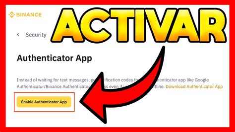 Como Activar El Autenticador De Google En Binance Youtube