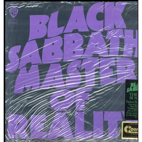 Master Of Reality By Black Sabbath (Album; Warner BS 2562):, 43% OFF