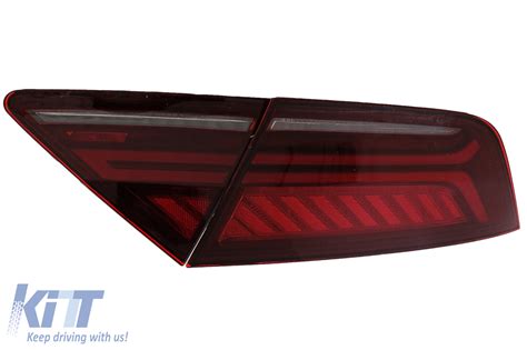 LED Light Bar Taillights Suitable For Audi A7 4G 2010 2014 Facelift