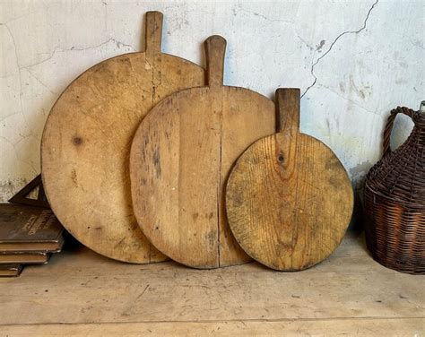 Vintage Cutting Board Set Antique Primitive Charcuterie Board Vintage