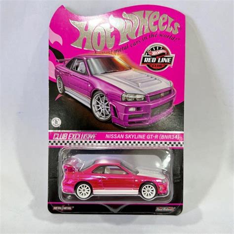 Jual Hotwheels Rlc Nissan Skyline Gt R R Pink Hot Wheels Shopee