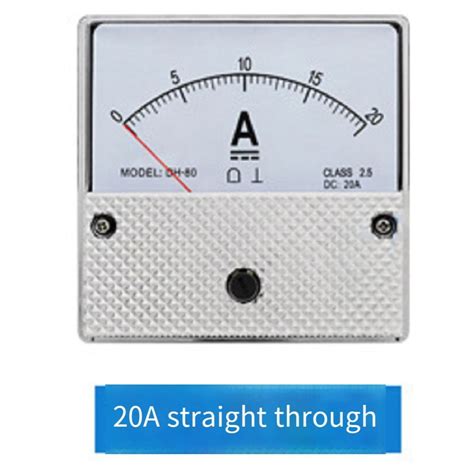 Dh Pointer Type Dc Ammeter Analog Ammeter Pointer Panel Meter