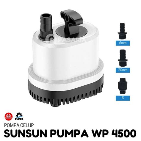 Sunsun Pumpa Wp Wp Liter Per Jam Pompa Celup Kolam Hemat