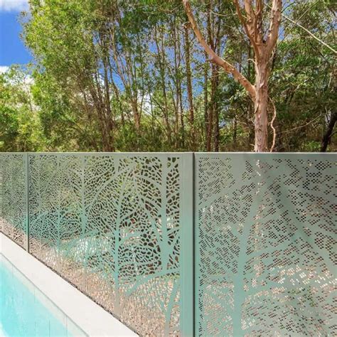 Factory Manufacture Garden Laser Cut Screen Guardrail Pool Laser Cut