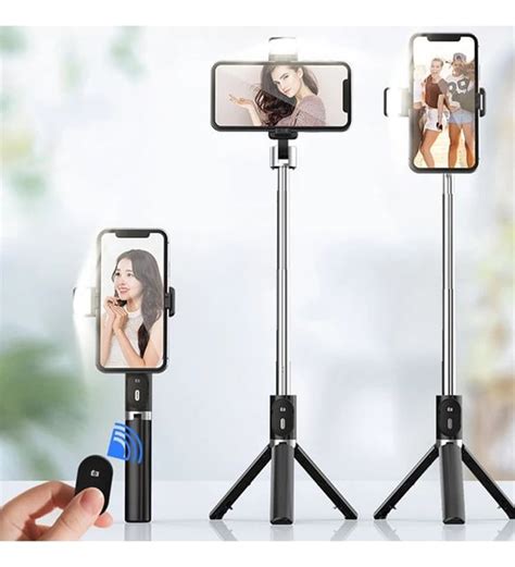 Kolay Ta Nabilir Led I Kl Selfie Ubu U Ve Tripod Standl Bluetooth