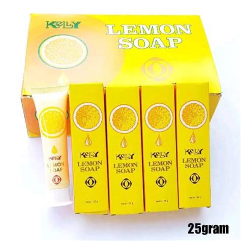 Jual Kelly Lemon Soap 25g Shopee Indonesia