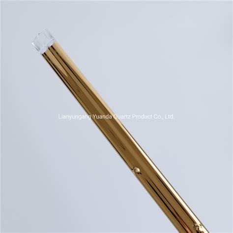 Single Ended Wire Semi Gold Plated Tungsten Double Tube Infrared