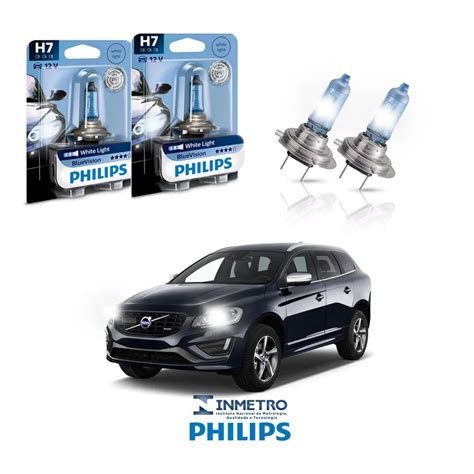 Par L Mpadas Farol Baixo Volvo Xc Philips H Blue Vision