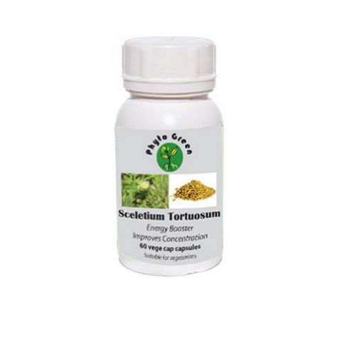 Phyto Green Sceletium Tortuosum 60 X 200mg Capsules - African Botanicals