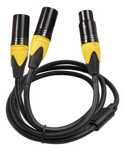 Cable Divisor Xlr Conector Xlr Hembra De Pines A Conector Mercadolibre