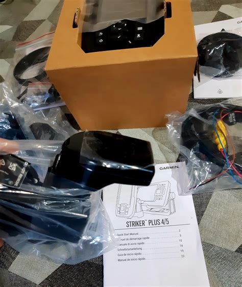 Продано - Эхолот Garmin striker plus 4+Transducer | Русфишинг ...