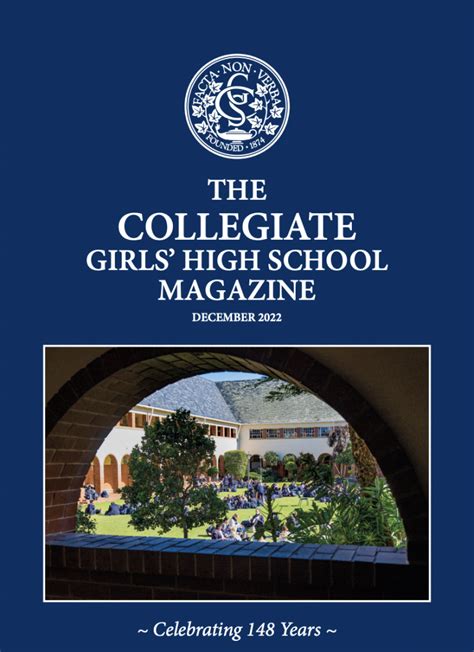 Annual school magazines – Collegiate Girls' High School