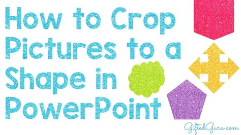 How To Crop A Picture To A Shape In Powerpoint Youtube