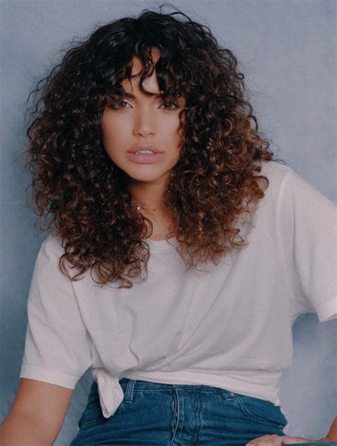 Franja Cortininha Imagens Para Te Inspirar Guita Moda Curly