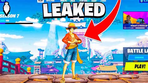 FORTNITE X ONE PIECE COLLAB LEAKED YouTube