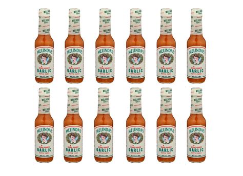 Amazon Melinda S Garlic Habanero Hot Sauce Pack Of Grocery Gourmet Food