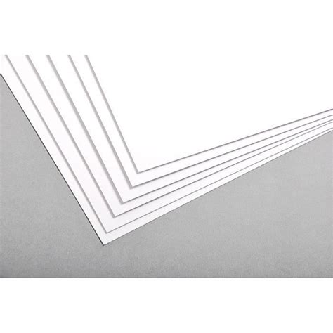 93320C Paquet Bristol 25 Feuilles Papier Bristol Blanc Extra Lisse