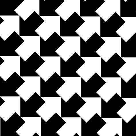 Abstract Geometric Seamless Patterns With Arrows Vector Background