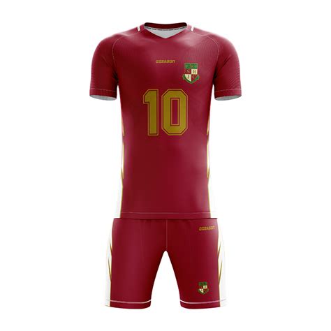 Factory Customized Sports Wear Mesh Retro Soccer Uniforms Sets Kit