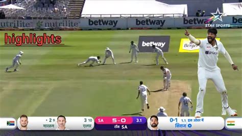 IND Vs SA 2nd Test Day 1 Highlights 2024 Ind Vs Sa 2nd Test