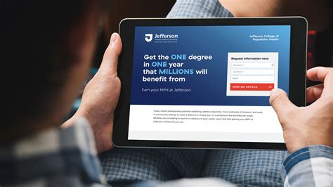 Thomas Jefferson University | Enrollment Campaign: MPH | Creative ...