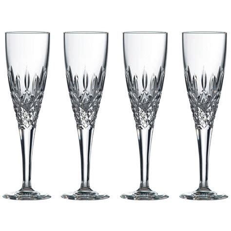 Royal Doulton Crystal Highclere Champagne Flutes (Box of 4)