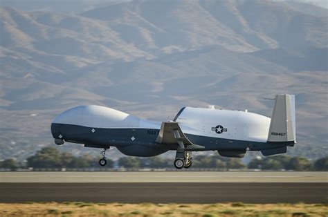 Mq C Triton Uas Arrives At Naval Air Station Patuxent River Enters