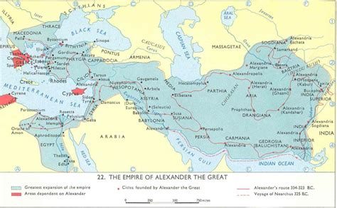 The Empire of Alexander the Great