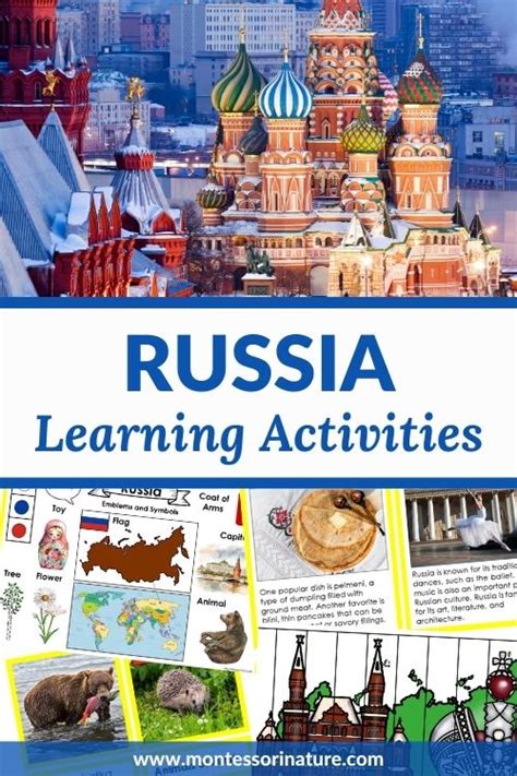 All About Russia Hands On Activities And Printables Montessori Nature