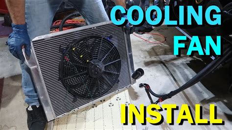 Installing Radiator Fan On My Mishimoto Radiator Jz To E