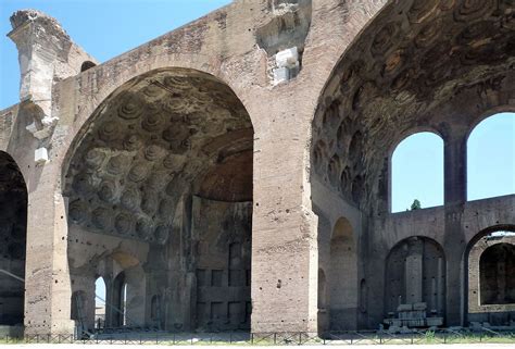 Basilica of Maxentius and Constantine, bay peirs | Basilica, Ancient rome, Rome