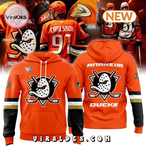 Discover The Anaheim Ducks Orange Country 2024 Design Hoodie Viraldes