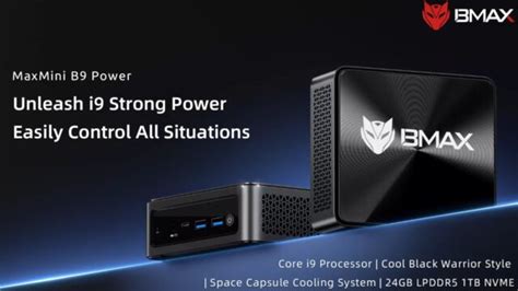 Bmax B9 Power Mini Pc Con Intel Core I9 12900h A Precio De Chollo