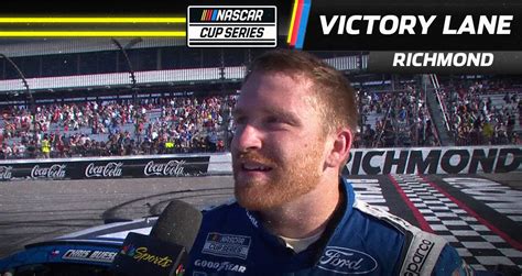 Buescher Reacts To Winning Clinching Playoff Berth At Richmond