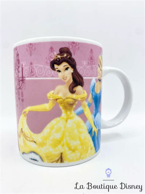 Tasse Princesses Disney Mug Aurore Belle Cendrillon Blanche Neige Rose