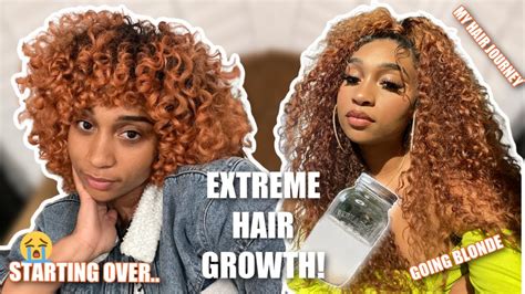 My Curly Hair Journey Growing My Hair To Butt Length Again Youtube