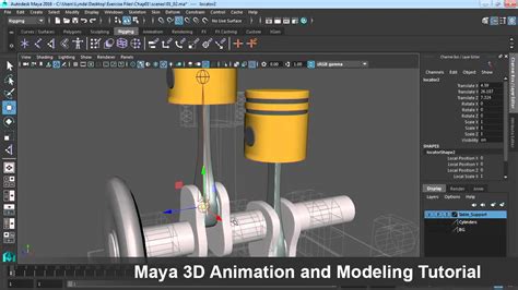 Maya 3d Modeling Tutorial