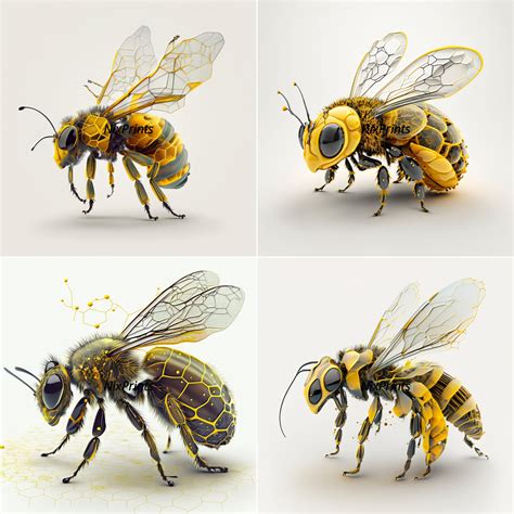 Create Buzz With Our Bee-themed Clipart Illustrations on Etsy - Etsy