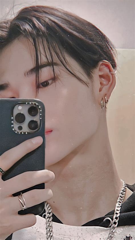 ENHYPEN On Weverse Double Ear Piercings Korean Earrings Peircings