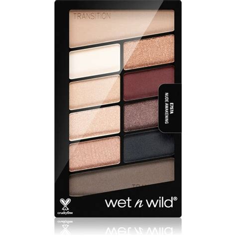 Wet N Wild coloricon Paleta senki za oči 10 boja E757A Nude awakening