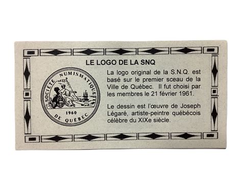 Cents The Numismatic Society Of Quebec Quebec City Canad