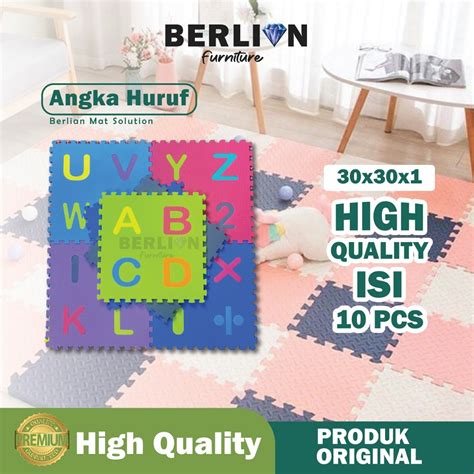 Jual Matras Puzzle New Angka Huruf X Tbl Cm Isi Pcs Alas