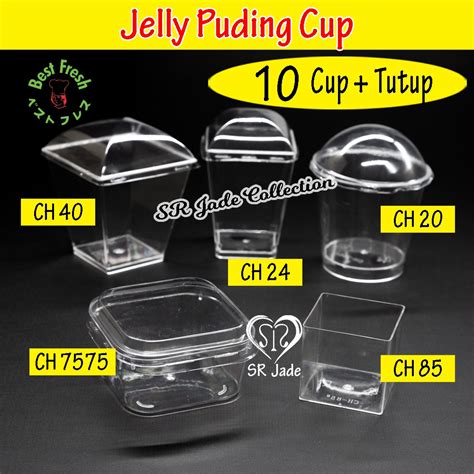 Jual Jelly Cup Tutup Gelas Cup Puding Cup CH 7575 CH 40 CH41 CH 24