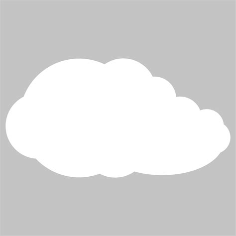 Wallstickers folies : Cloud - Whiteboard Wall Stickers