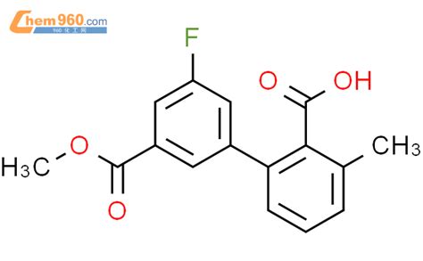 1261940 65 1 2 3 Fluoro 5 Methoxycarbonylphenyl 6 Methylbenzoic