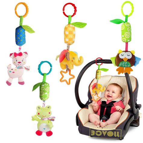 Baby Hanging Toys Playpen Stroller Rattles Plush Doll