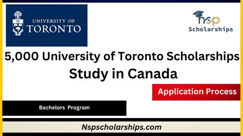 5,000 University of Toronto Scholarships 2025-Study in Canada