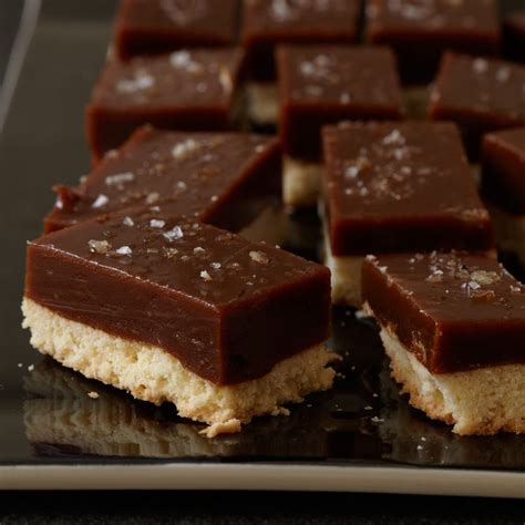 Salted Caramel Squares Recipe Zoe Nathan